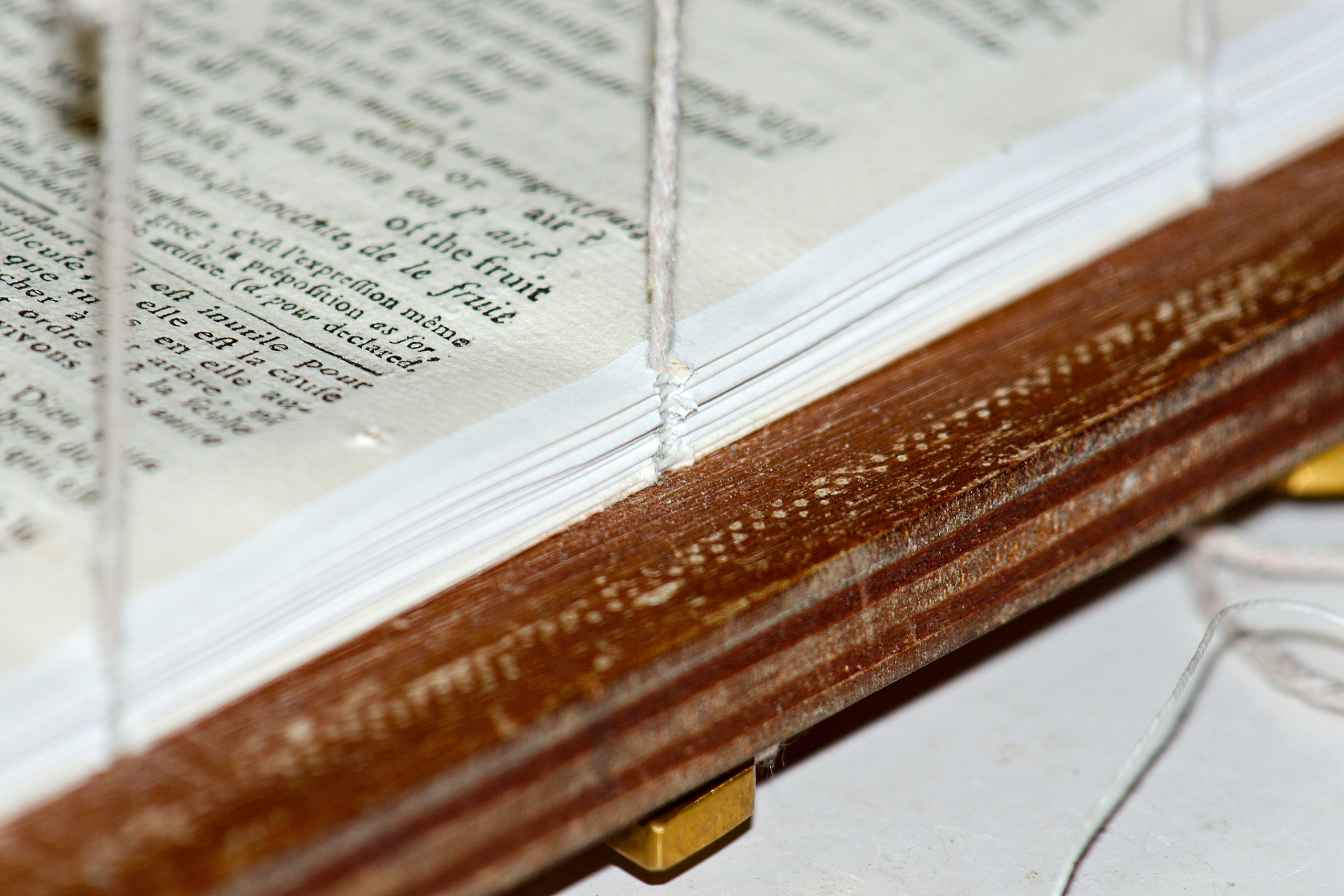 Reliure dun livre