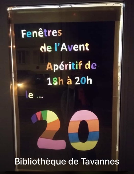 fenêtre de l'Avent